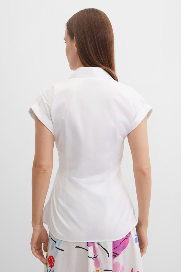 Блузка на завязках