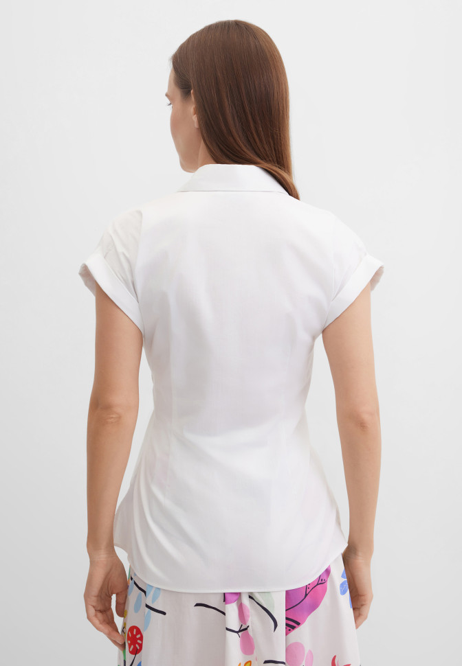 Блузка на завязках