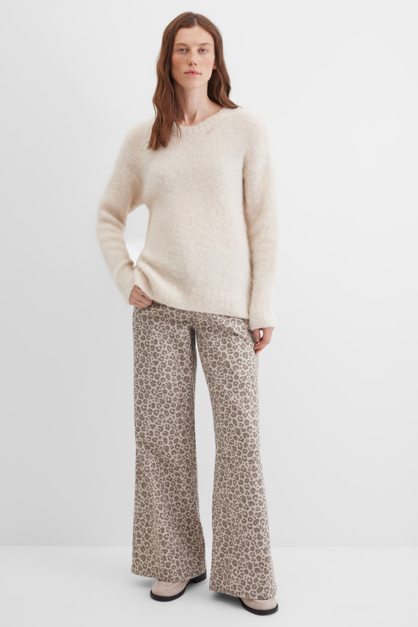 Джемпер из шерсти и мохера