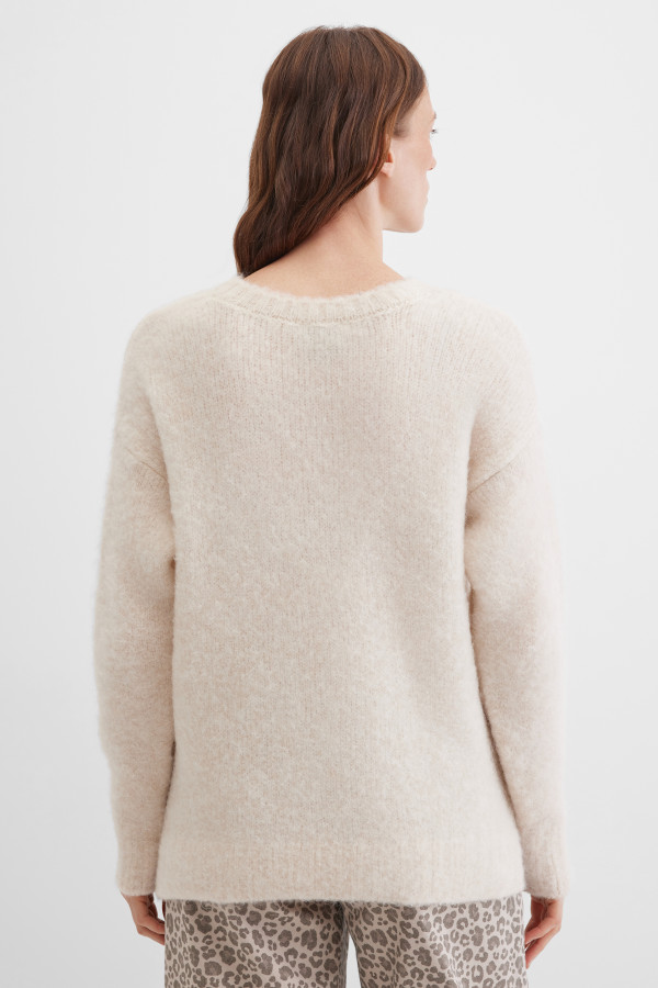 Джемпер из шерсти и мохера