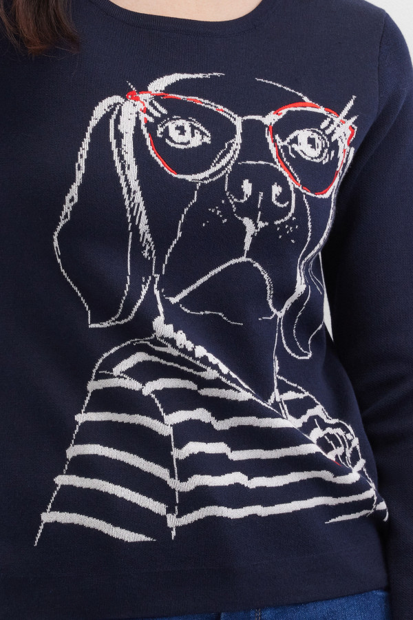 Джемпер с рисунком