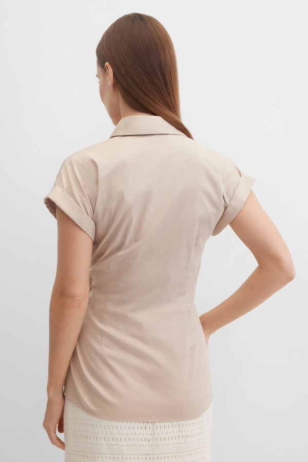 Блузка на завязках