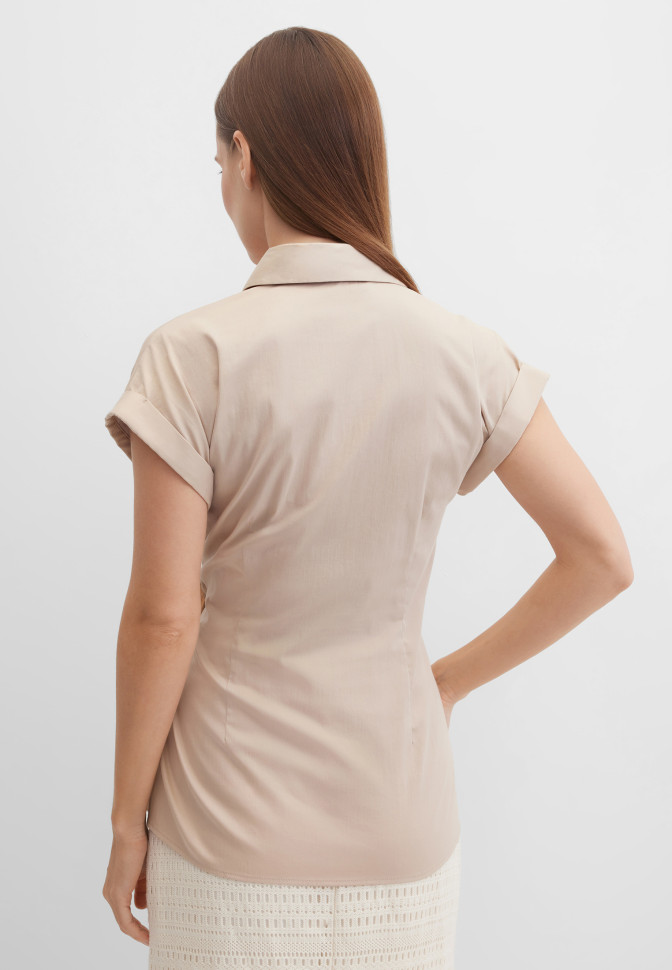 Блузка на завязках