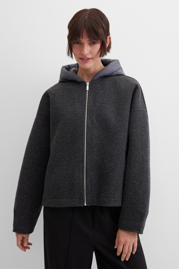 Бомбер с добавлением шерсти