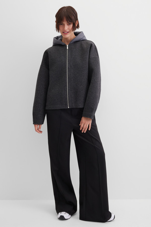 Бомбер с добавлением шерсти