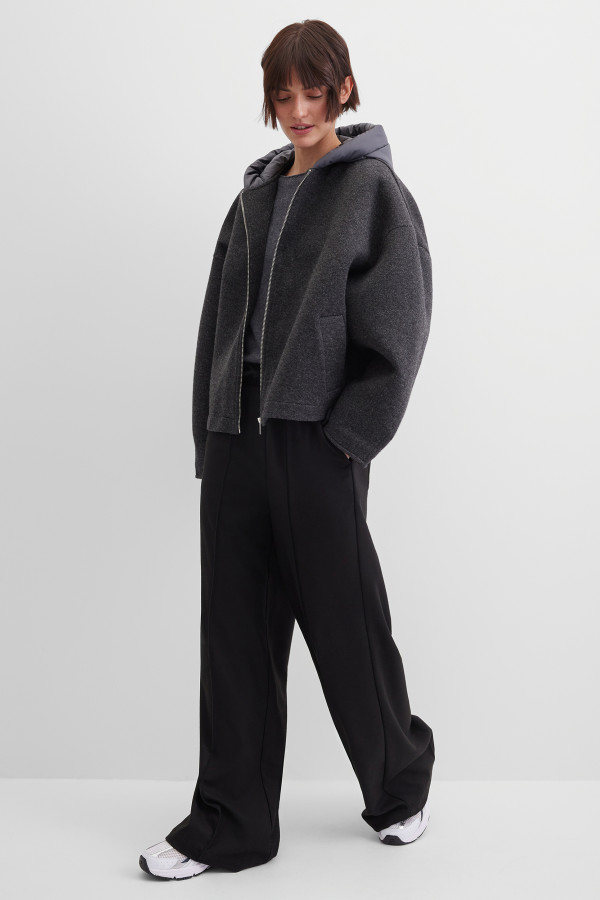 Бомбер с добавлением шерсти