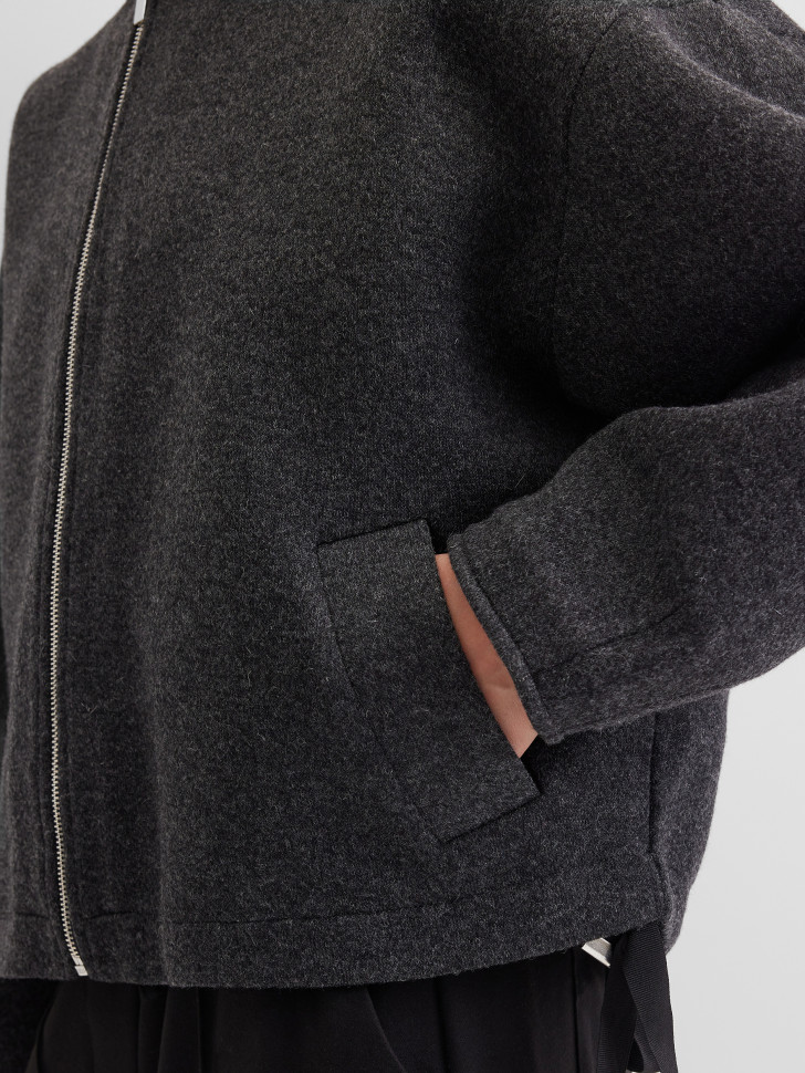 Бомбер с добавлением шерсти