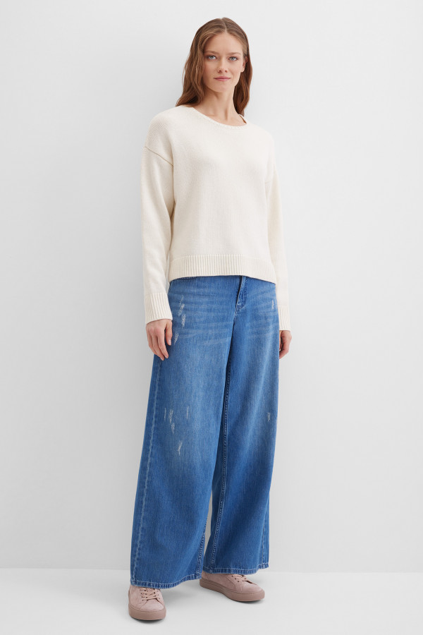 Джинсы широкие