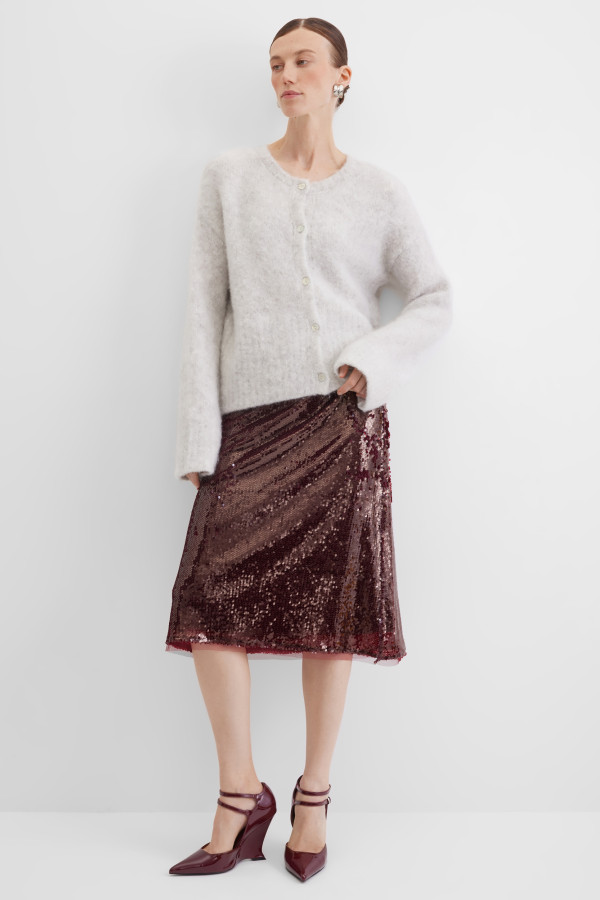 Кардиган вязаный