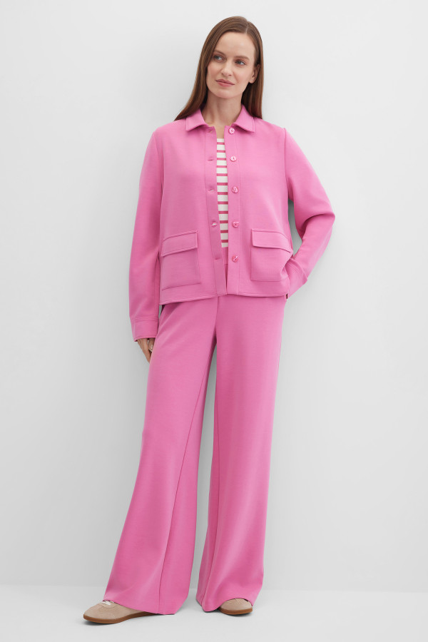 Жакет пуговицах с карманами