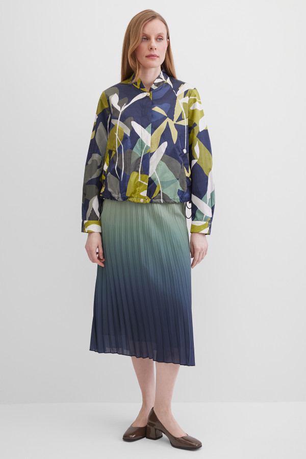 Бомбер укороченный