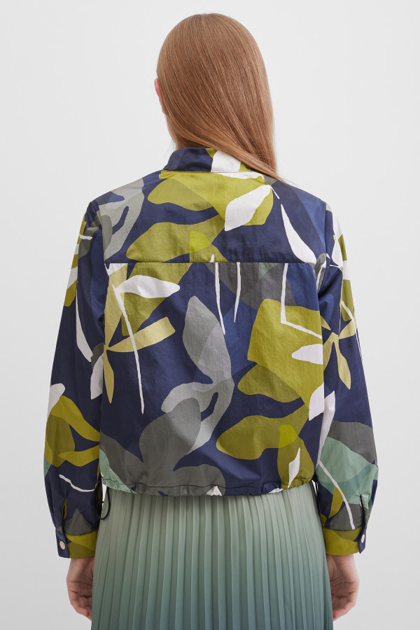 Бомбер укороченный