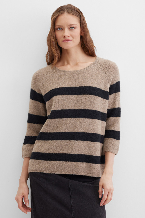 Джемпер в полоску