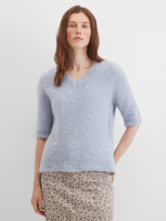 Пуловер с коротким рукавом