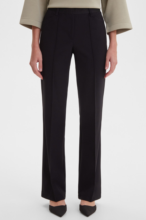 Брюки со стрелками прямые