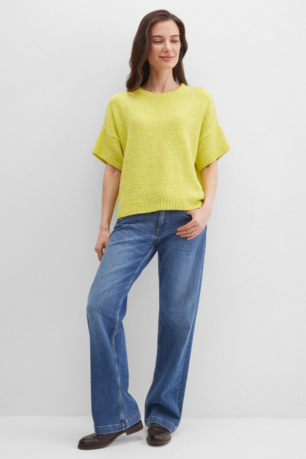 Джемпер с коротким рукавом