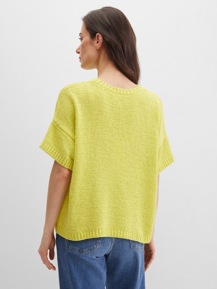 Джемпер с коротким рукавом