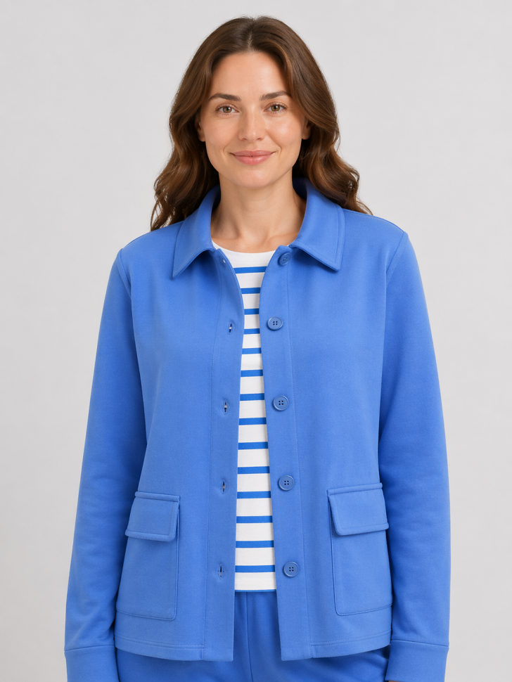 Жакет с пуговицами