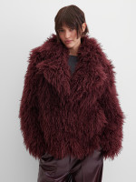 Шуба из искусственного меха