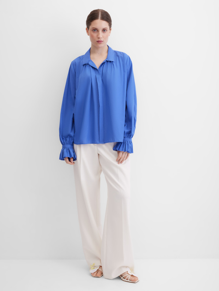 Блузка с длинным рукавом