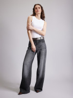 Джинсы широкие палаццо