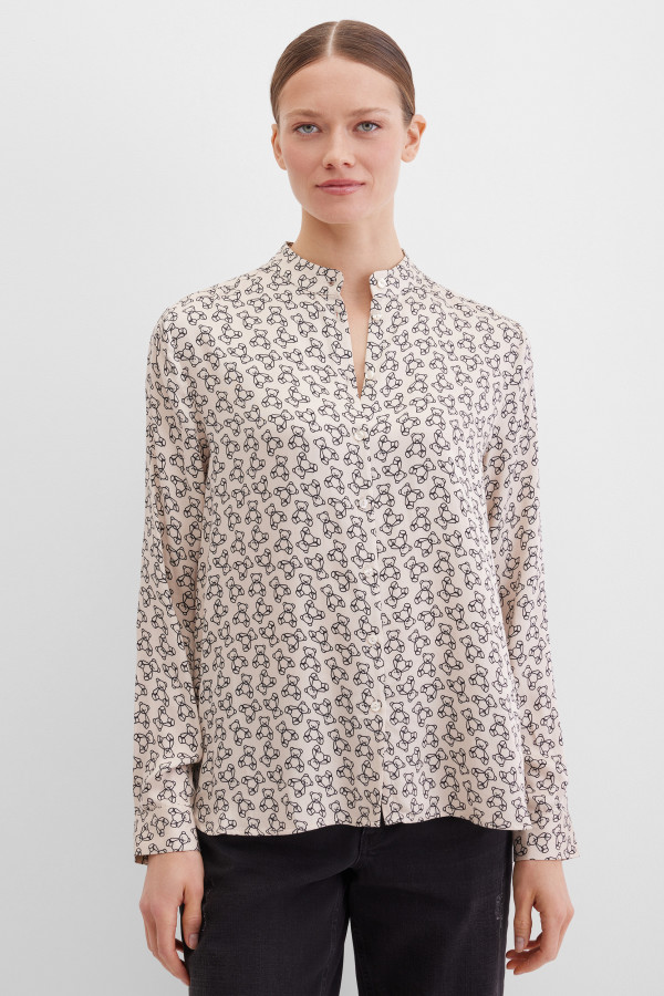 Блуза свободного кроя