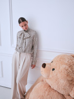 Блуза свободного кроя