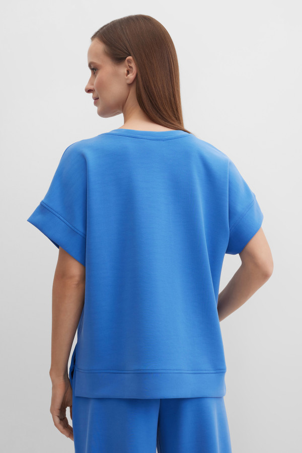 Свитшот-футболка свободный