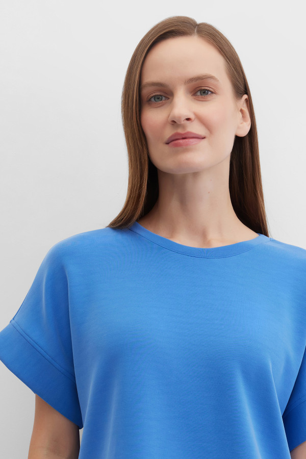 Свитшот-футболка свободный