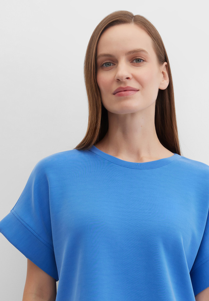 Свитшот-футболка свободный