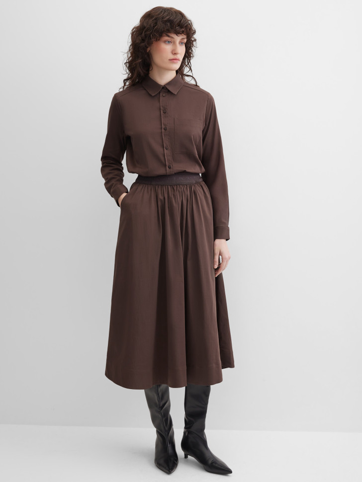 Юбка А-силуэта