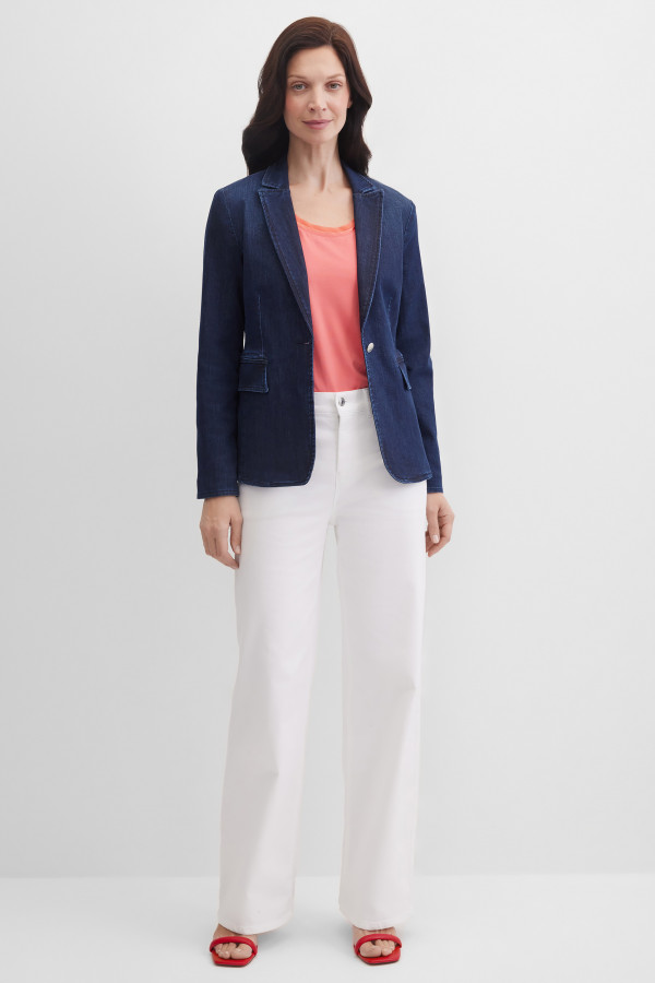 Жакет однобортный