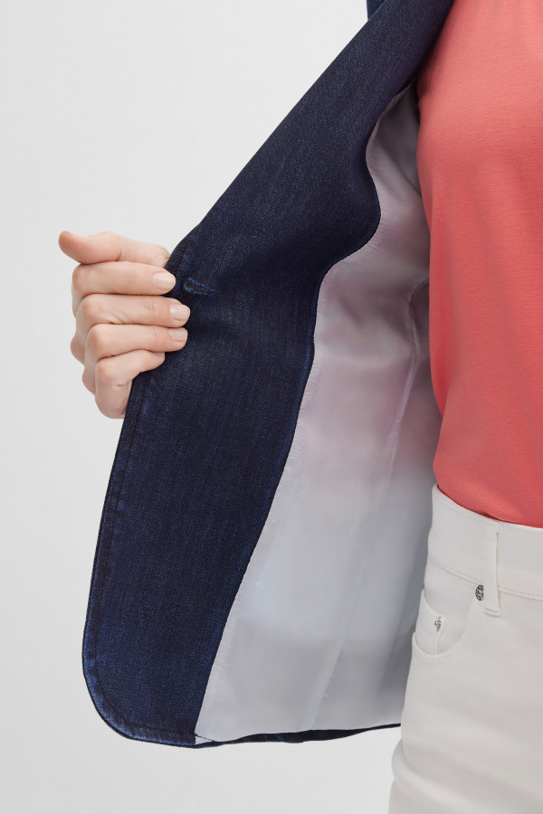 Жакет однобортный