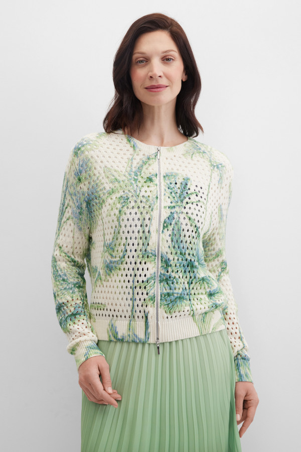 Кардиган на молнии