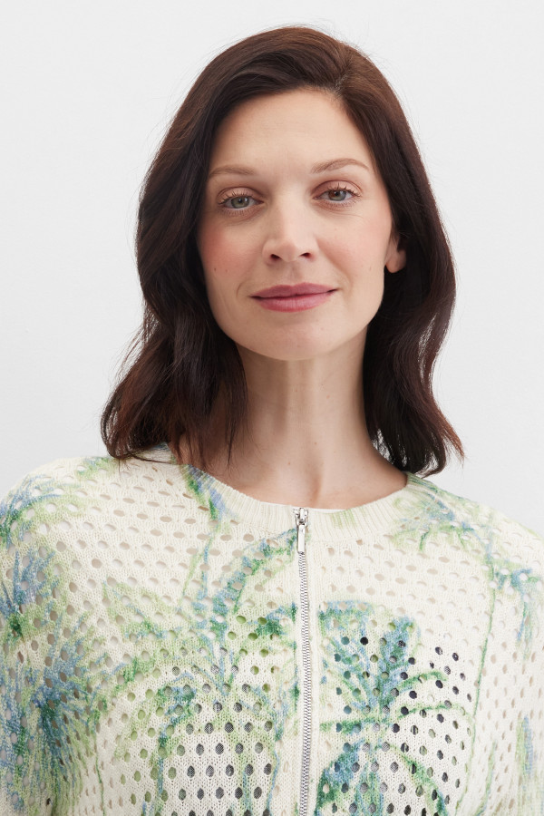 Кардиган на молнии