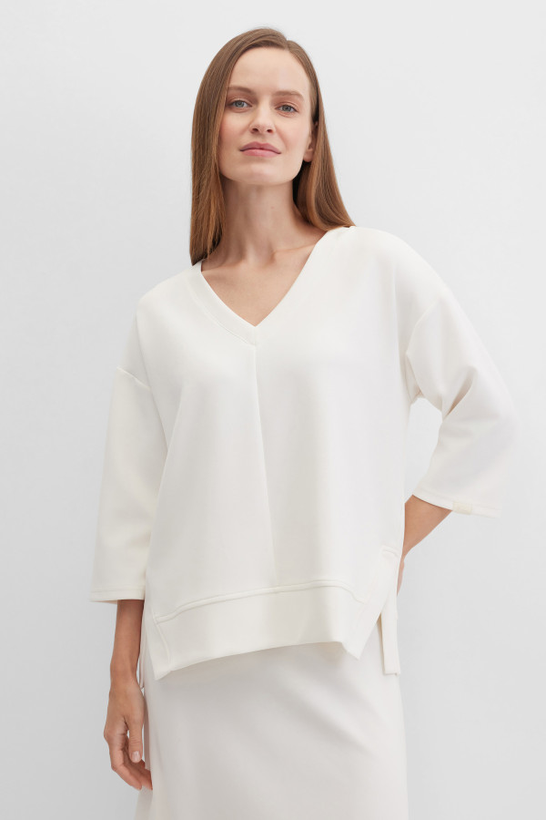 Свитшот с рукавами 3/4