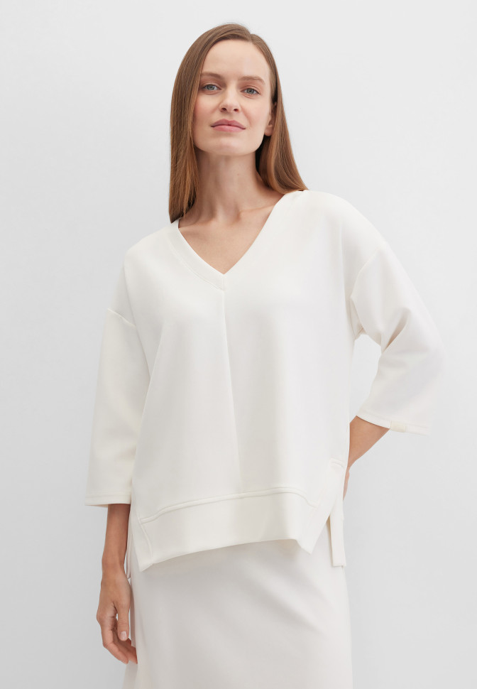 Свитшот с рукавами 3/4