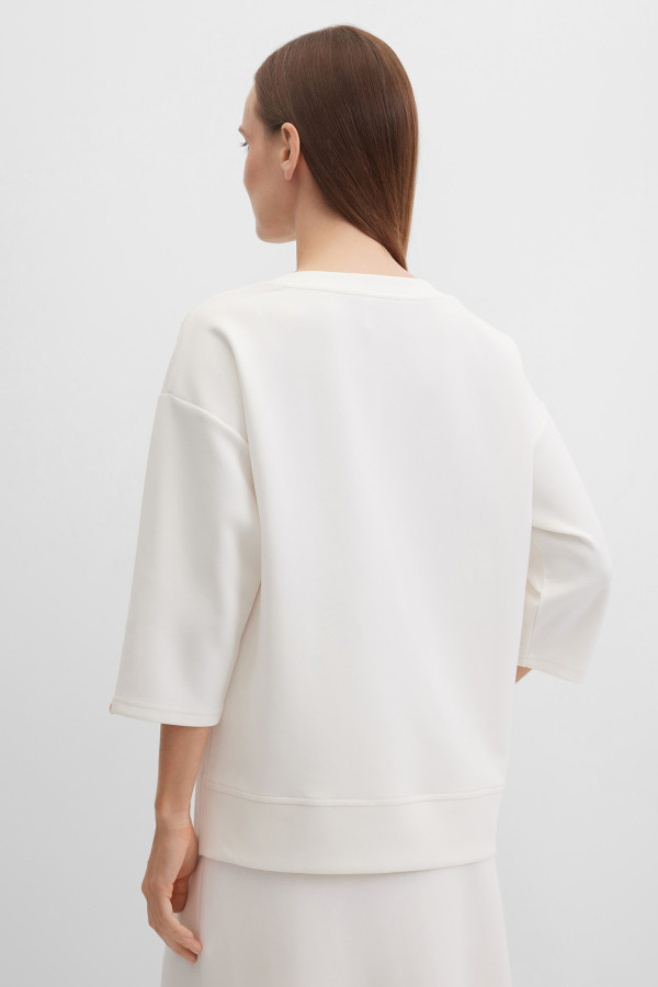 Свитшот с рукавами 3/4