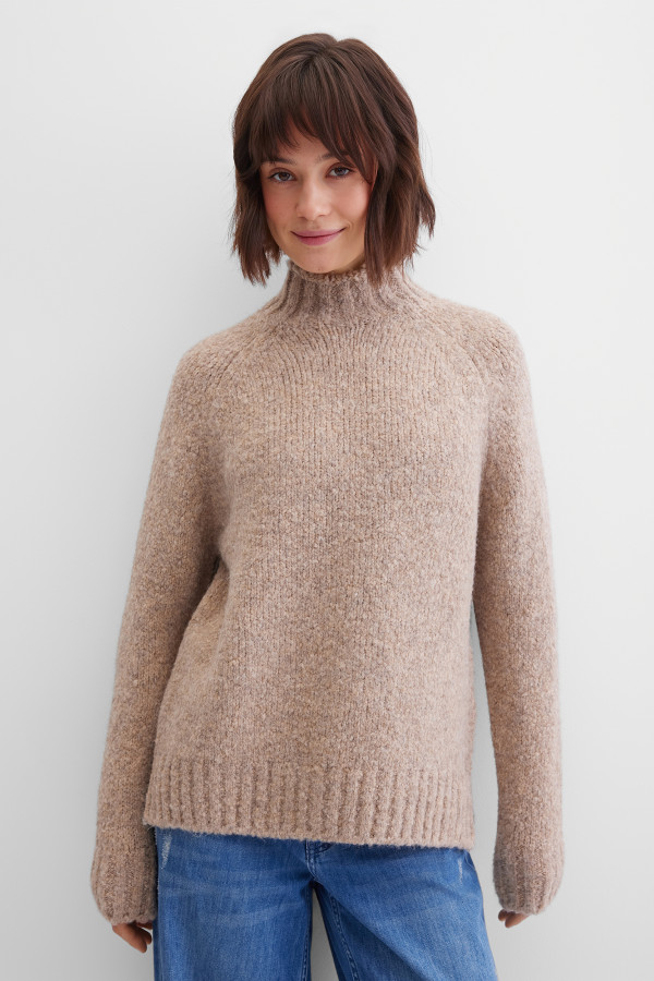 Свитер с добавлением шерсти альпаки