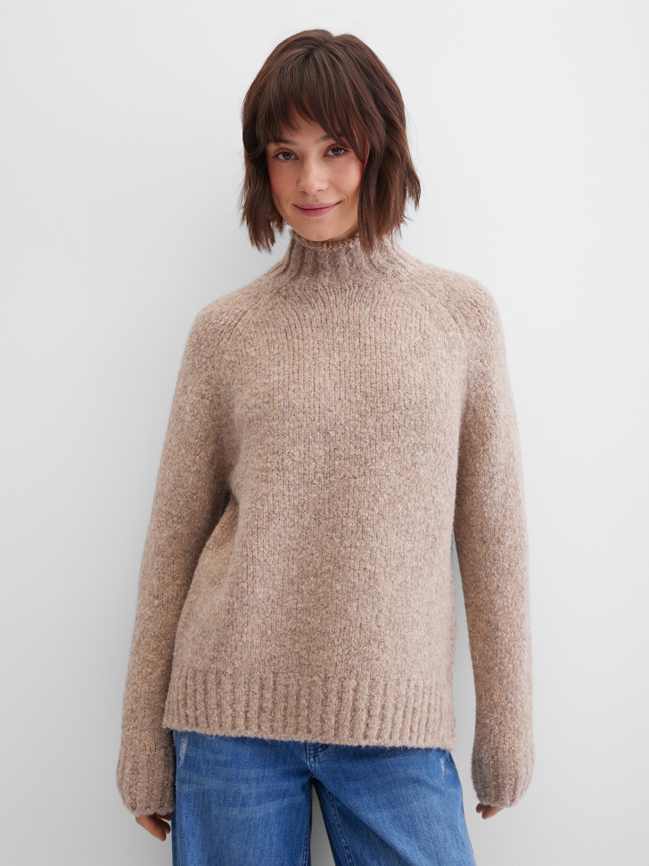 Свитер с добавлением шерсти альпаки