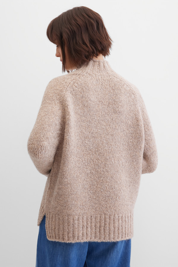 Свитер с добавлением шерсти альпаки
