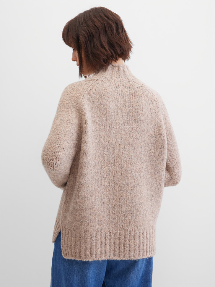 Свитер с добавлением шерсти альпаки