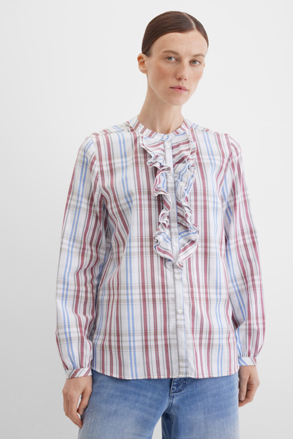 Блузка с длинным рукавом