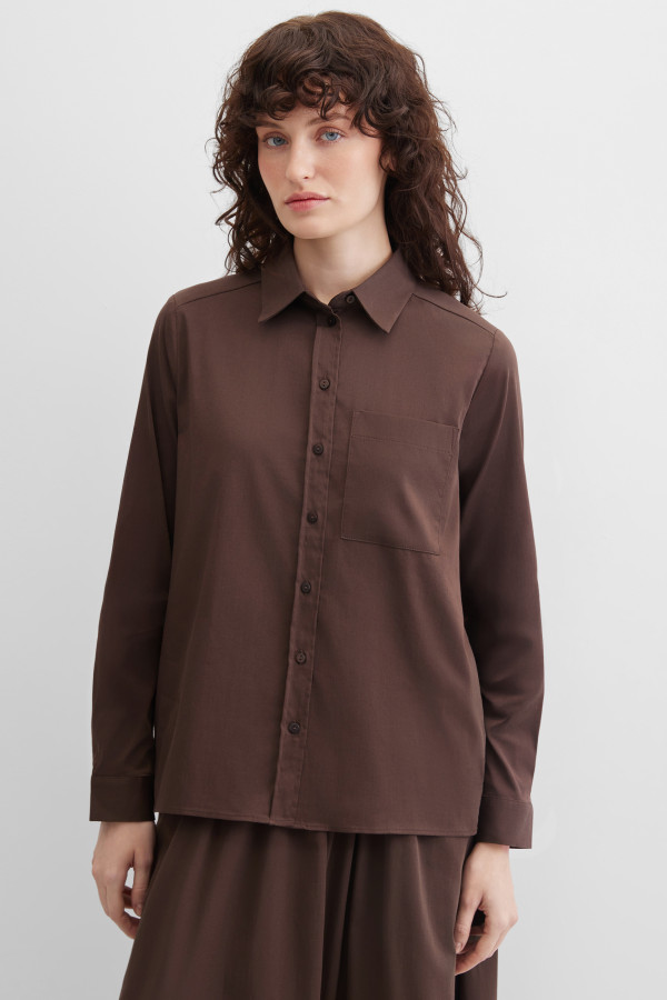 Рубашка укороченная