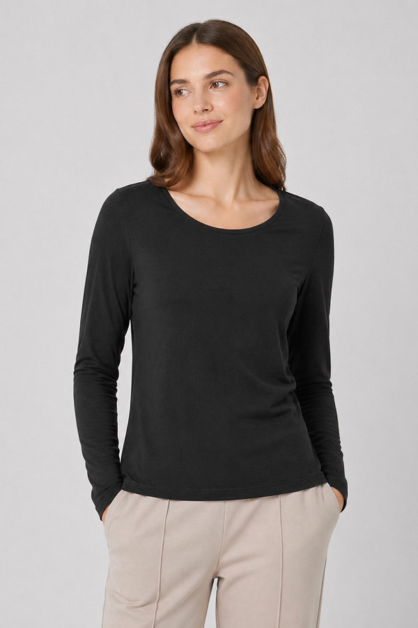 Лонгслив базовый