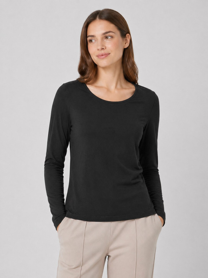 Лонгслив базовый