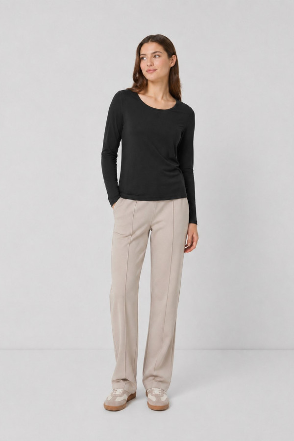 Лонгслив базовый