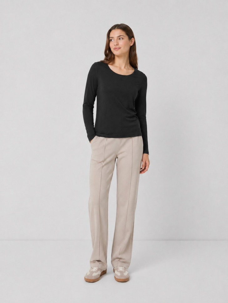 Лонгслив базовый