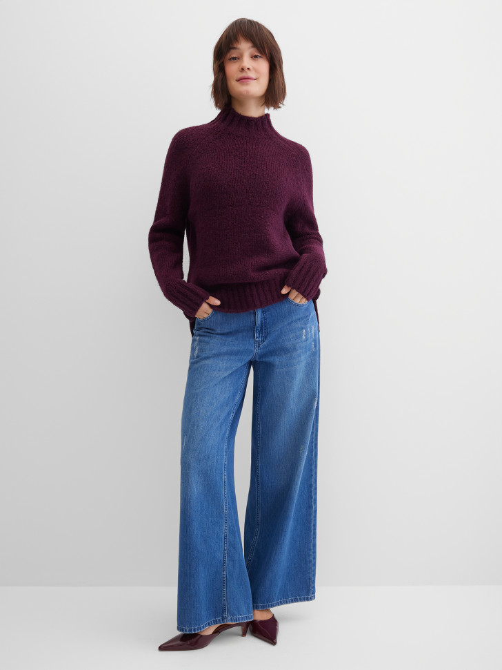 Свитер с добавлением шерсти альпаки