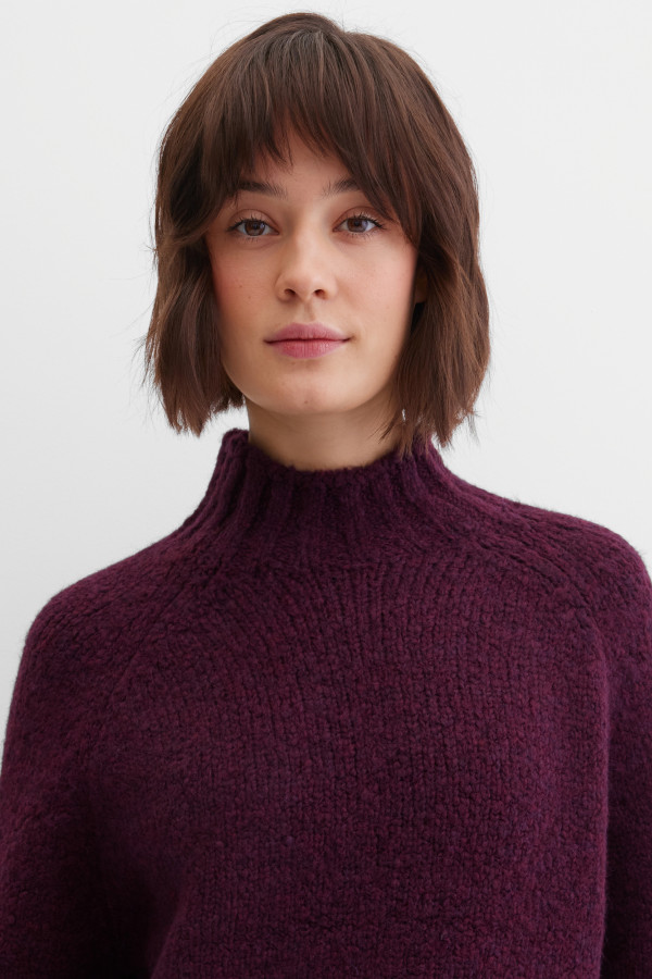 Свитер с добавлением шерсти альпаки